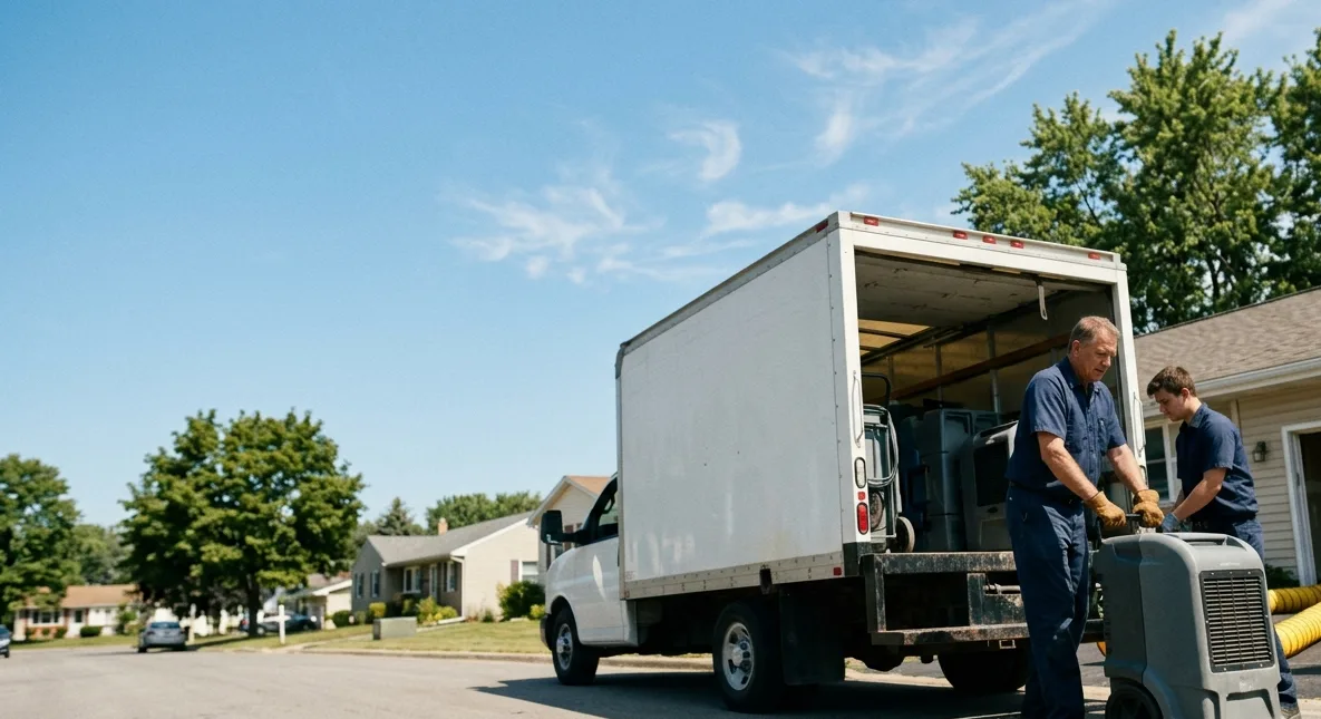 Water Damage Cleanup in Deridder, LA near me